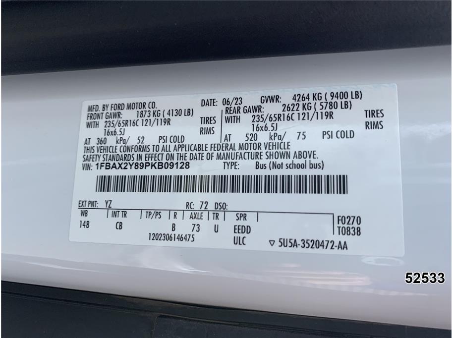 2023 Ford Transit 350