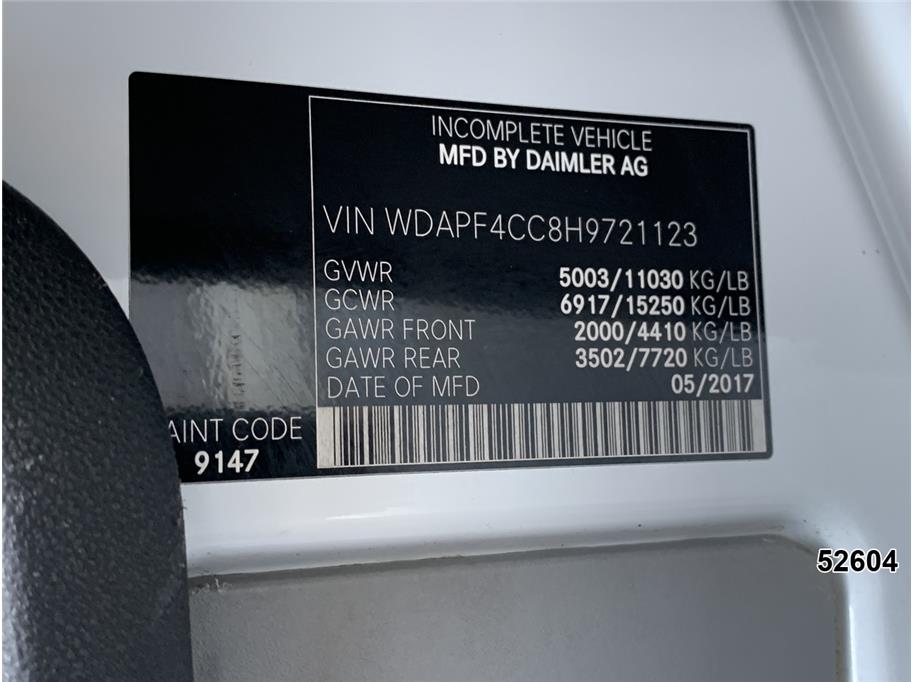 2017 Mercedes-Benz 3500XD Sprinter DRW