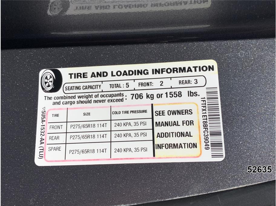 2011 Ford F150