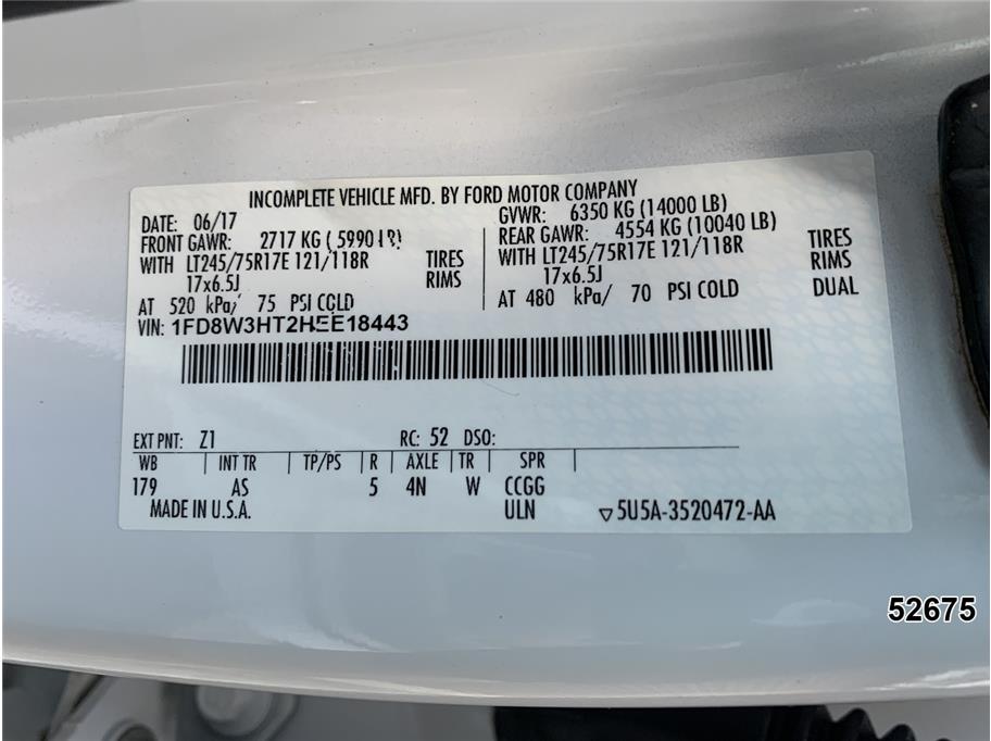 2017 Ford F350 DRW