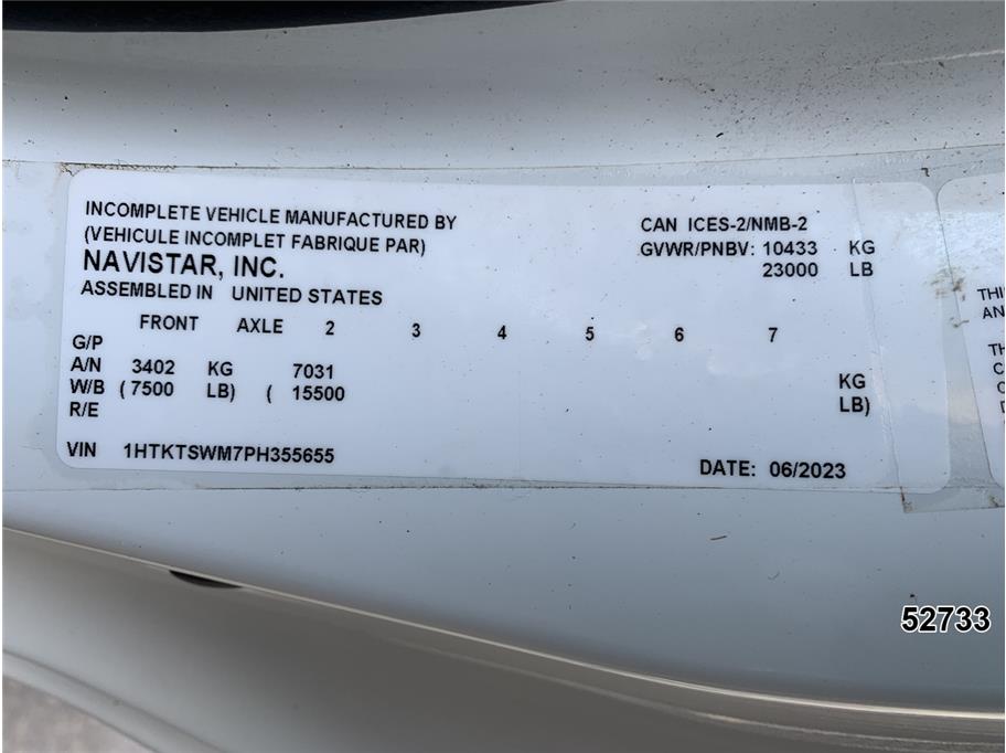 2023 International CV515