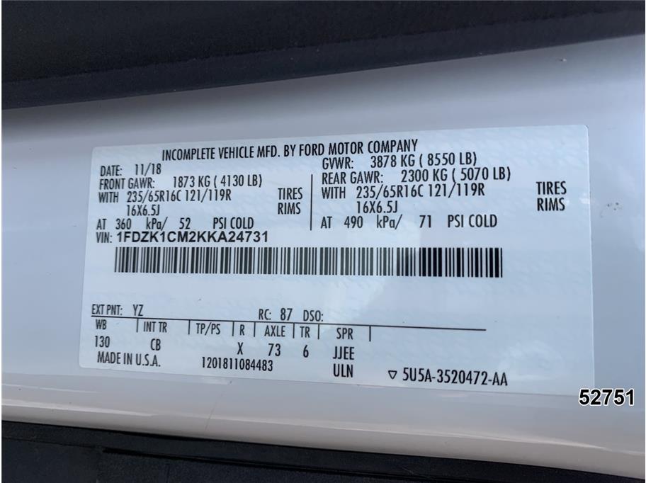 2019 Ford Transit 150