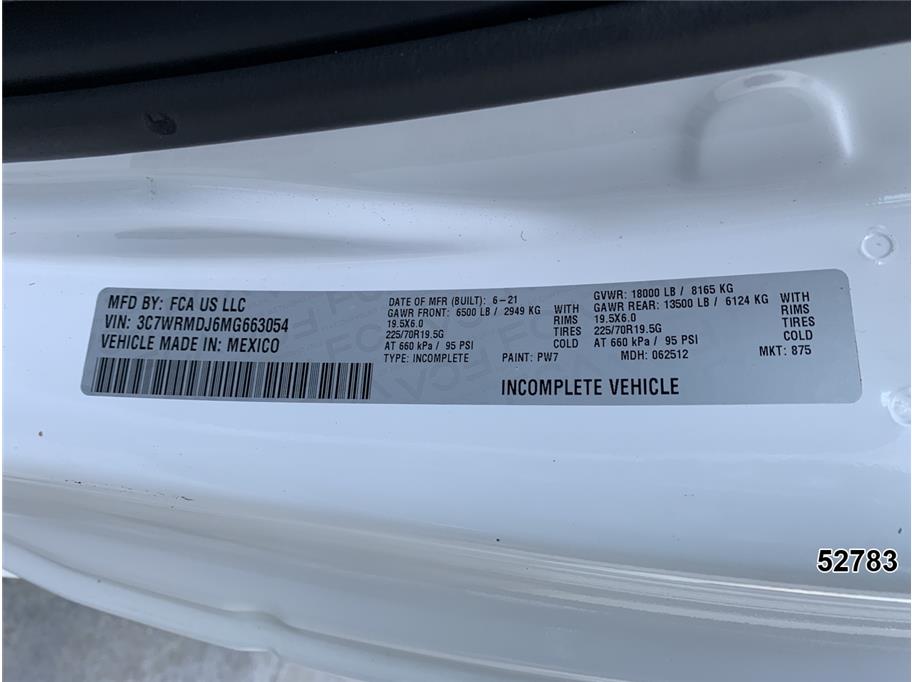 2021 Ram 5500