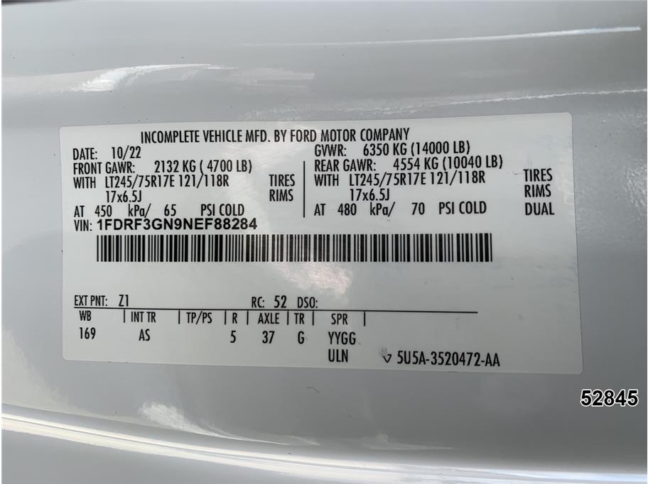 2022 Ford F350 DRW