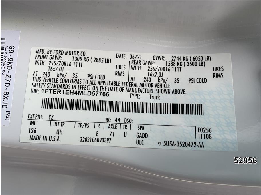 2021 Ford Ranger