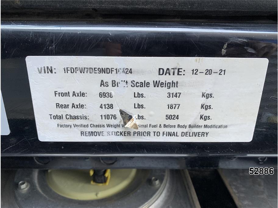 2022 Ford F750