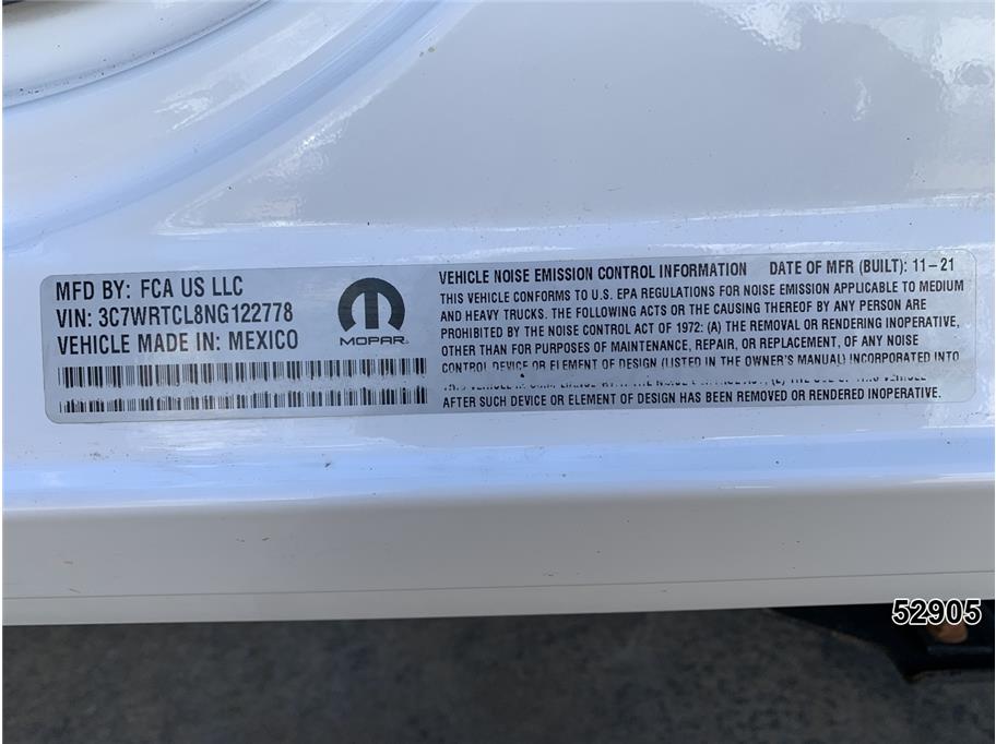 2022 Ram 3500 DRW