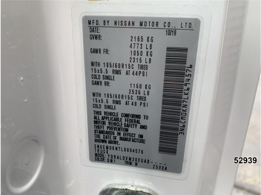 2020 Nissan NV200