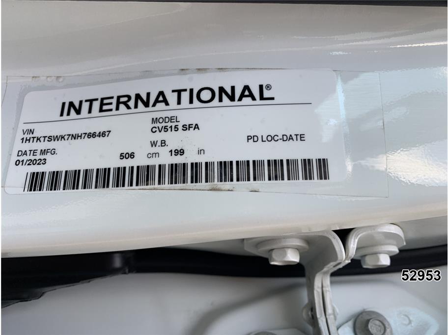 2022 International CV515