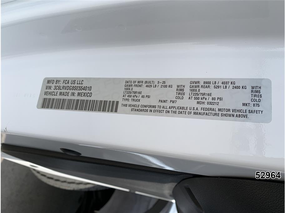 2025 Ram 2500 Promaster