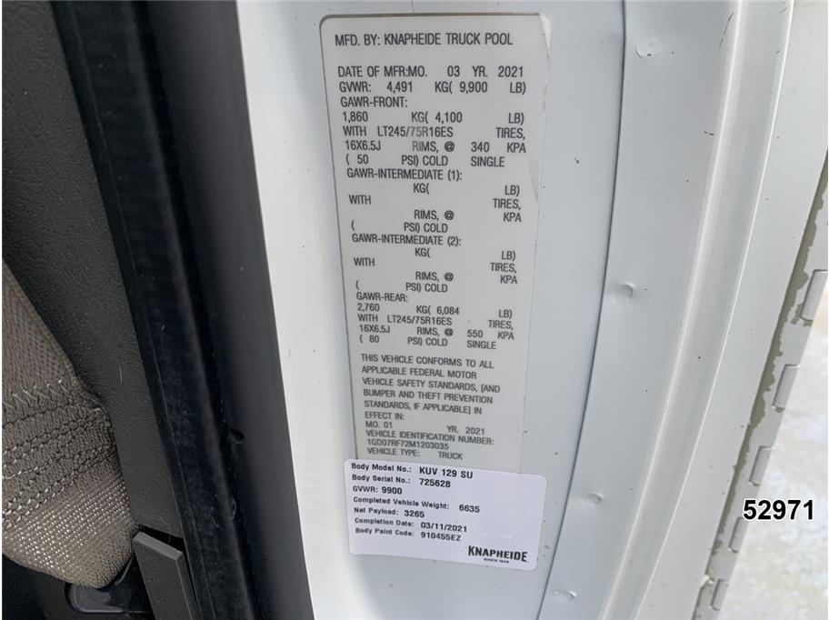 2021 GMC 3500 Savana