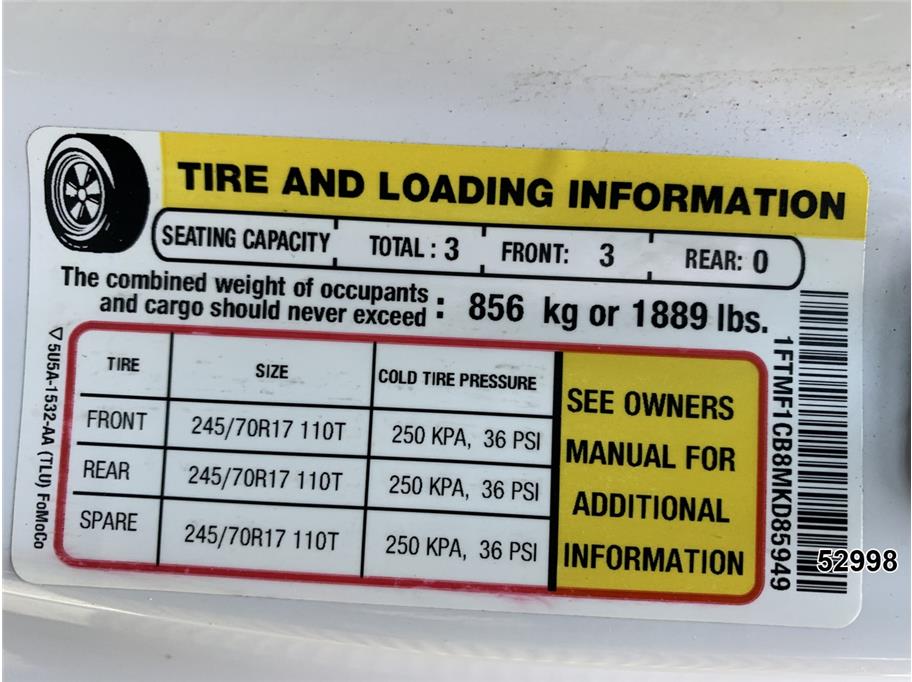 2021 Ford F150