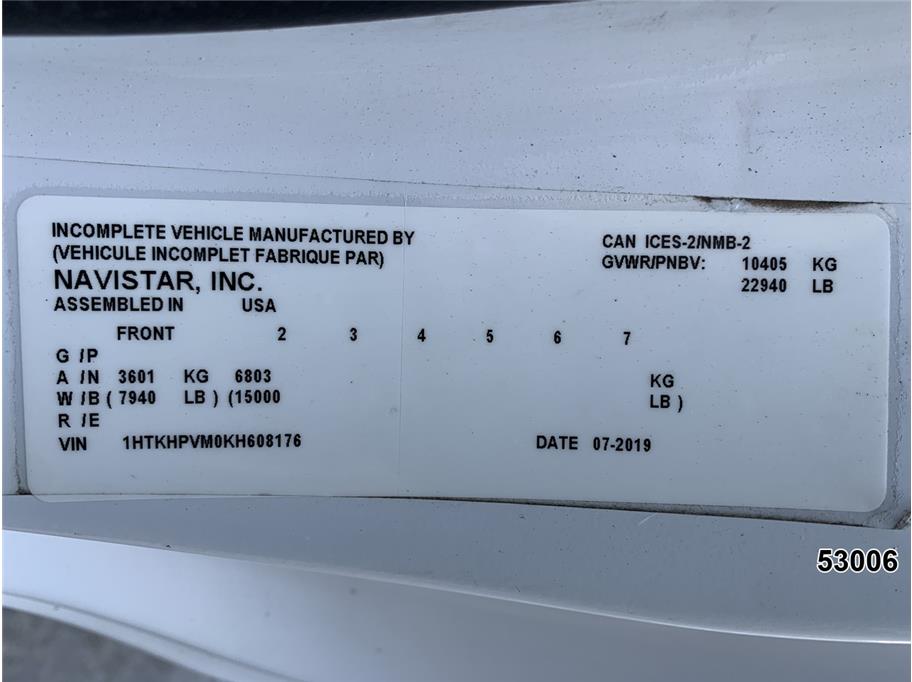2019 Chevrolet 6500