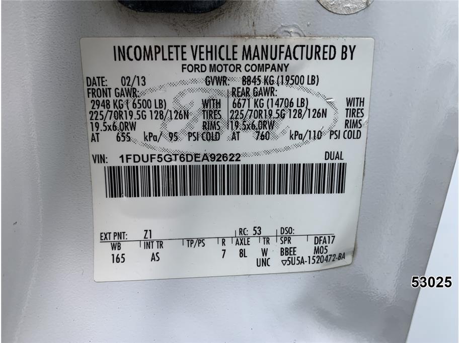 2013 Ford F550