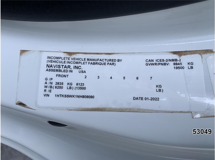 2022 International CV515