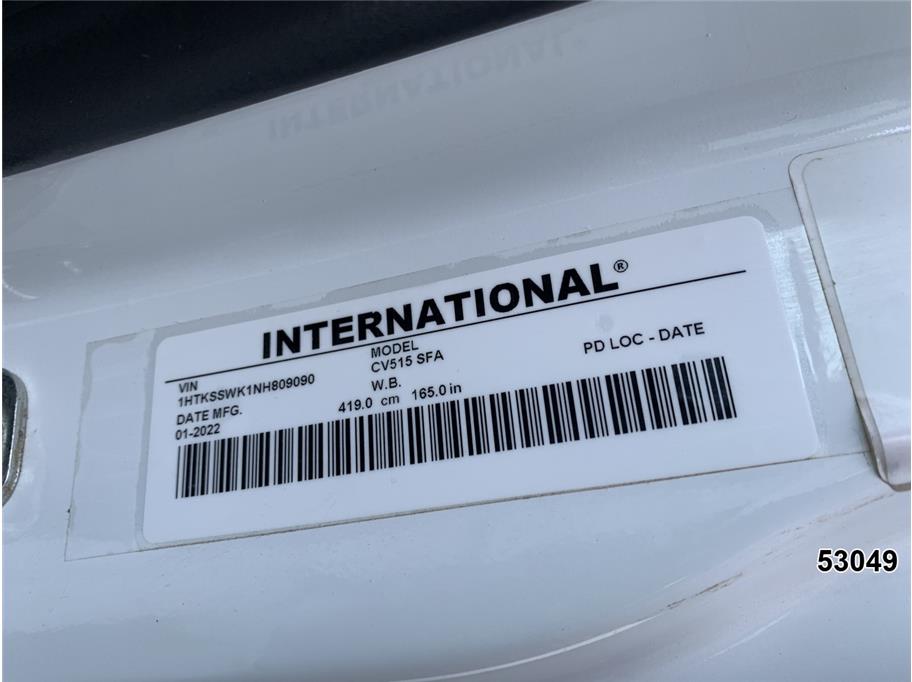 2022 International CV515