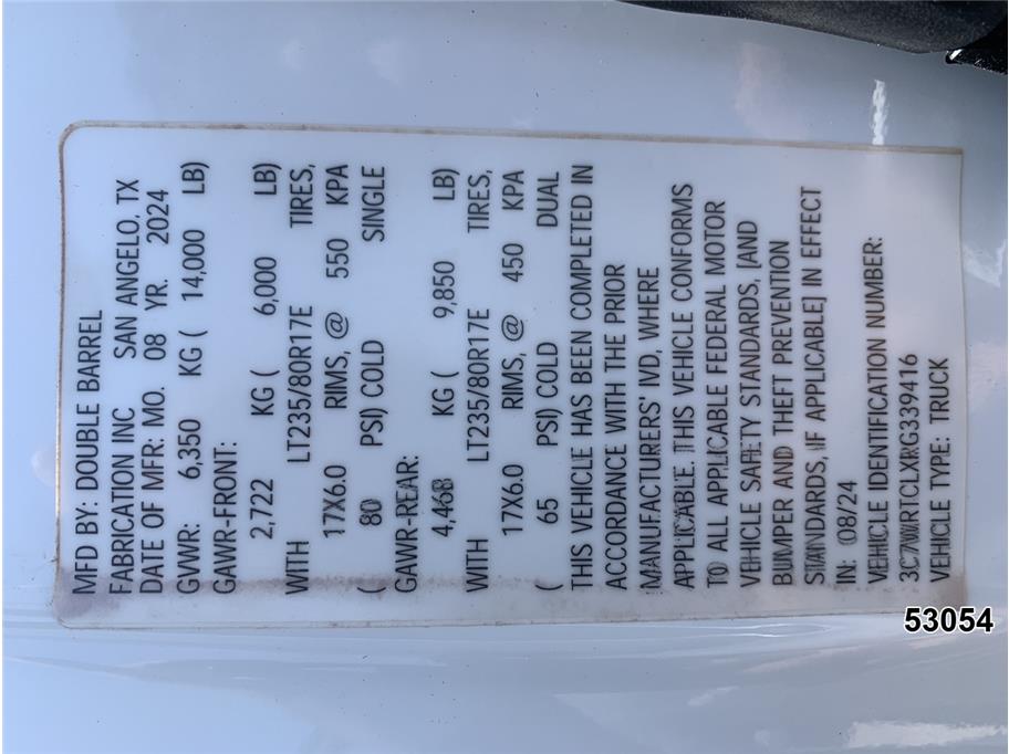 2024 Ram 3500 DRW
