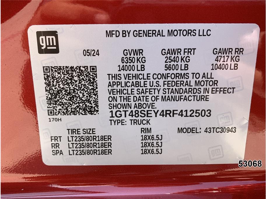 2024 GMC 3500 Sierra DRW