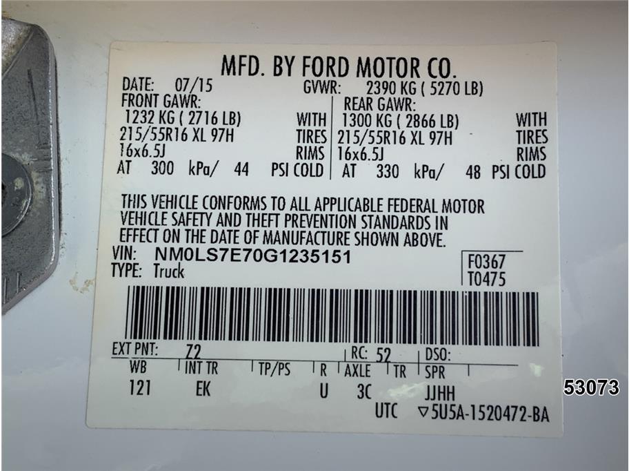 2016 Ford Transit Connect
