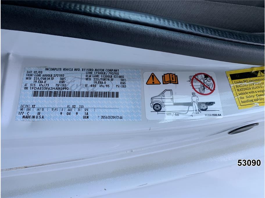 2003 Ford E550