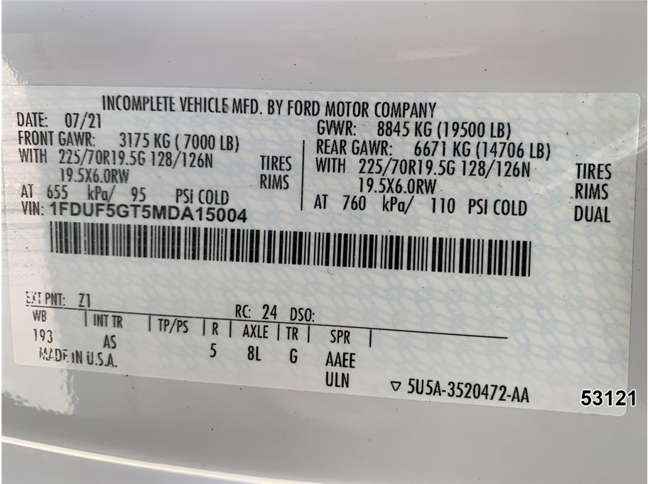 2021 Ford F550