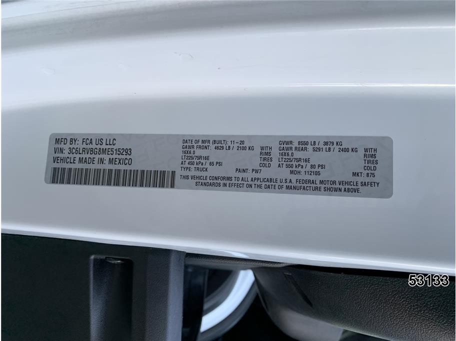 2021 Ram 1500 Promaster