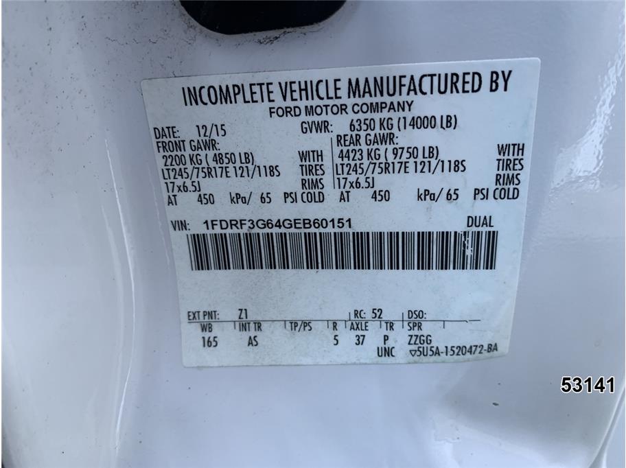 2016 Ford F350 DRW