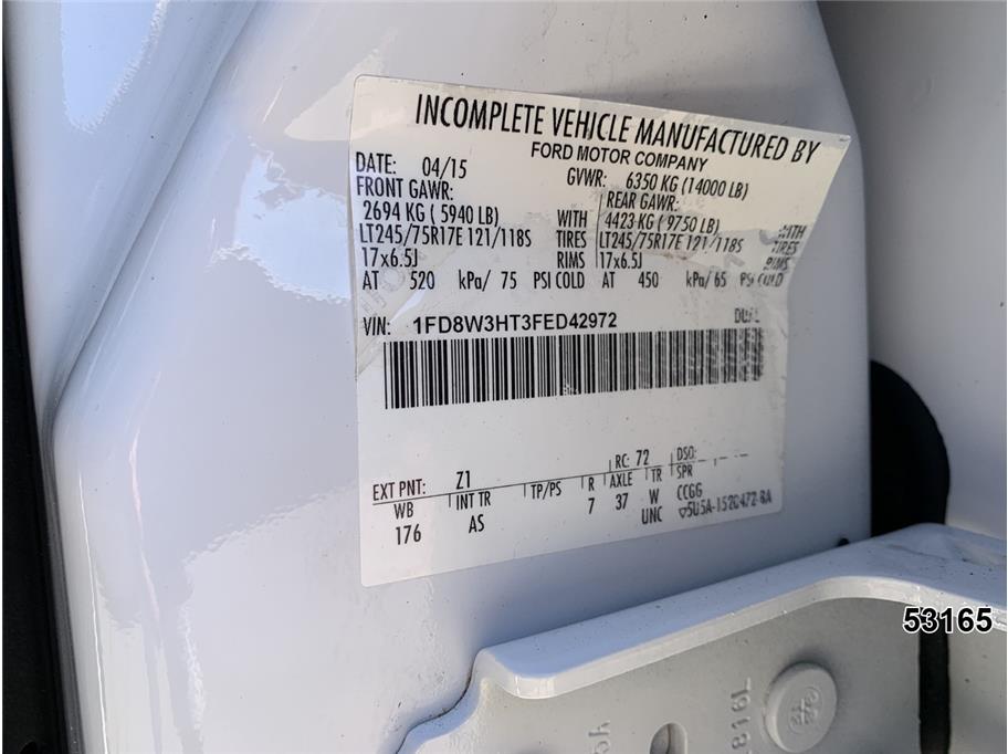 2015 Ford F350 DRW