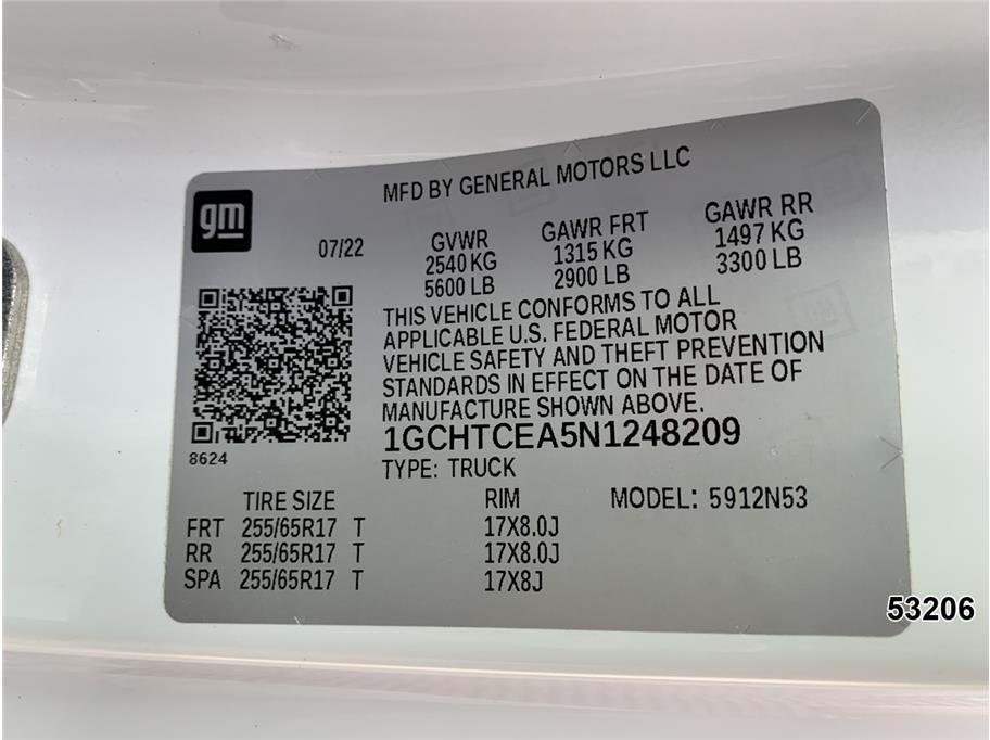 2022 Chevrolet Colorado