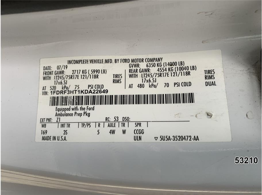 2019 Ford F350 DRW