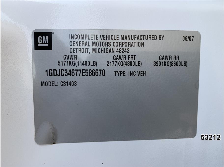 2007 GMC 3500 Sierra DRW