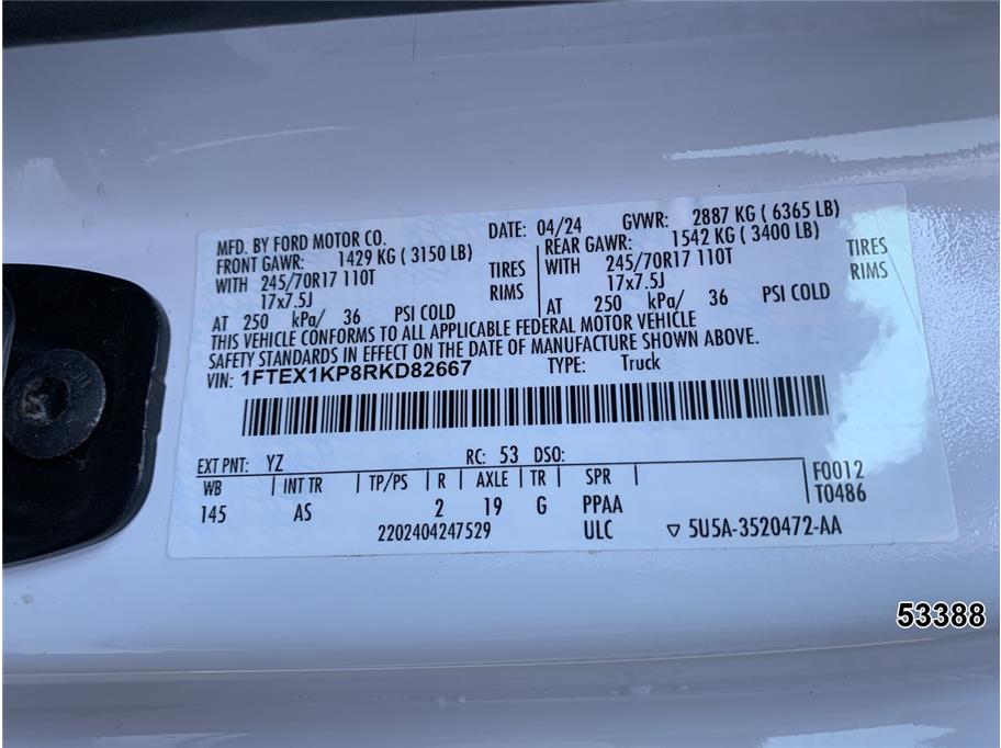 2024 Ford F150