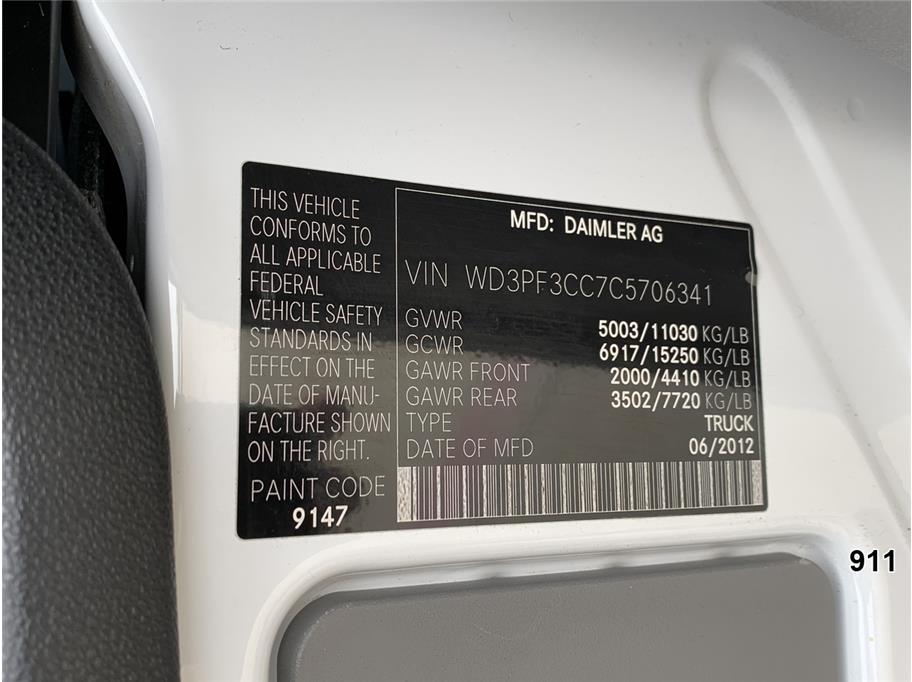 2012 Mercedes-Benz 3500 Sprinter DRW