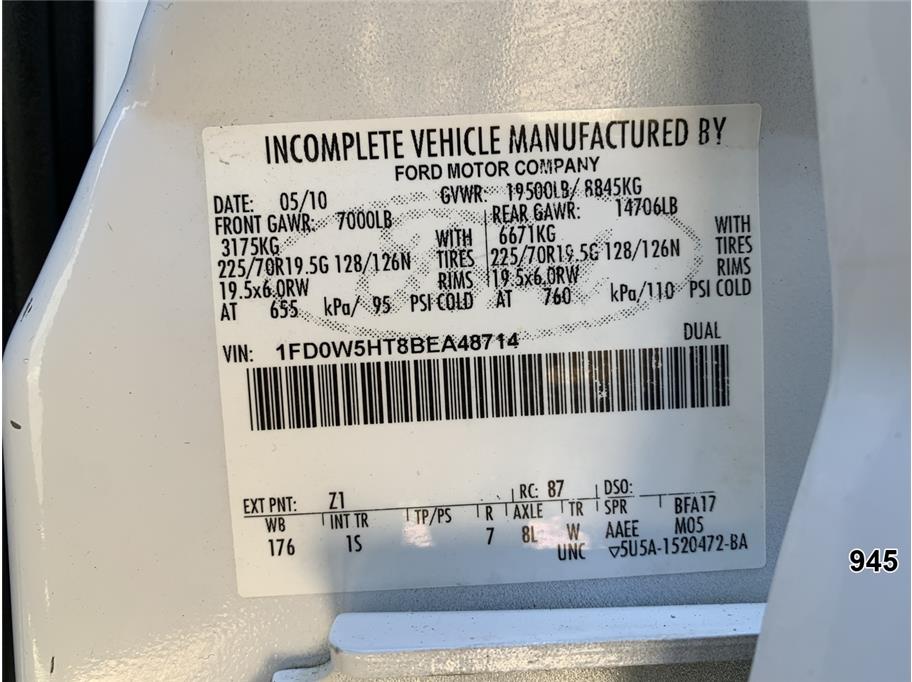 2011 Ford F550