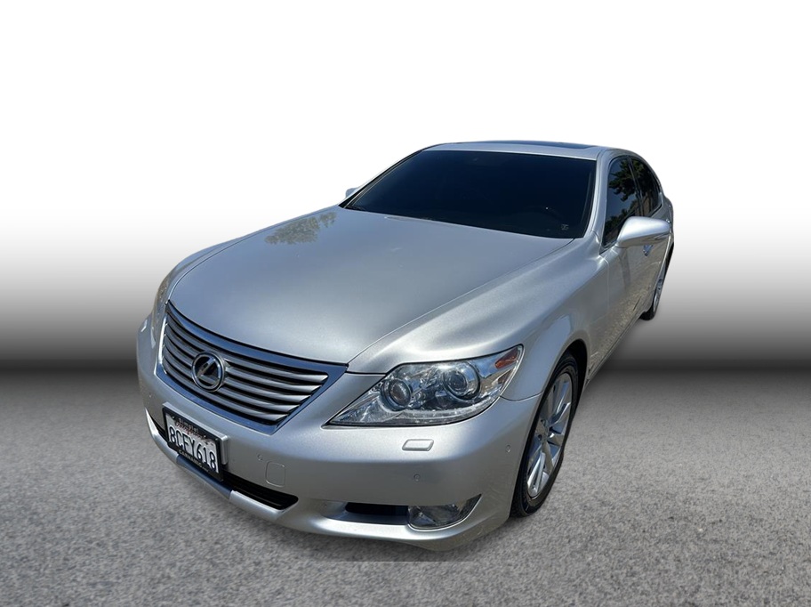 Silver 2011 Lexus LS Sedan Rear-Wheel Drive 8-Speed Automatic Overdrive