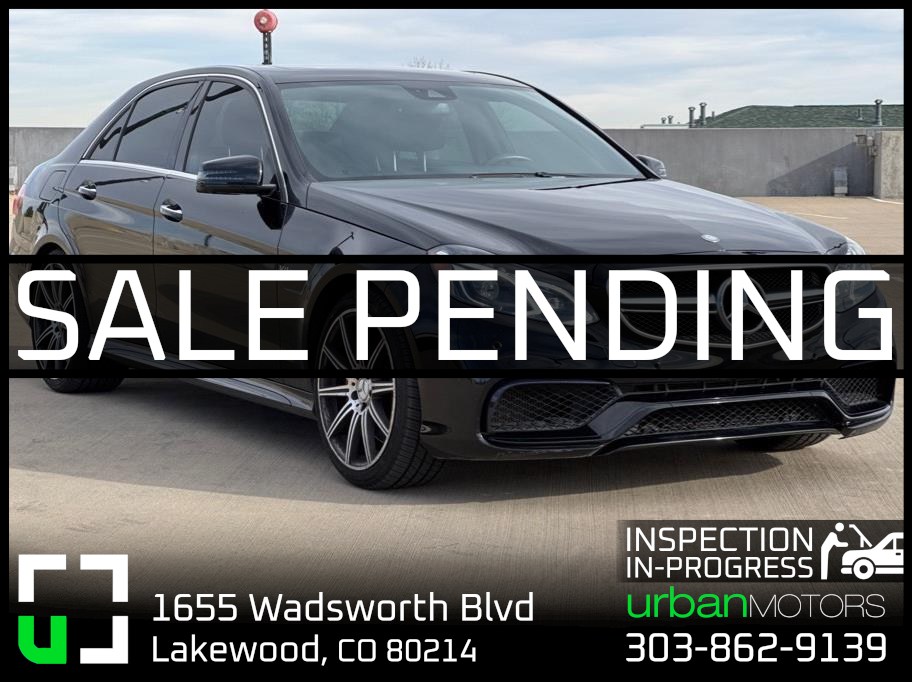 Black 2014 Mercedes-Benz E-Class E 63 AMG S-Model Sedan 4MATIC Sedan All-Wheel Drive 7-Speed Automatic