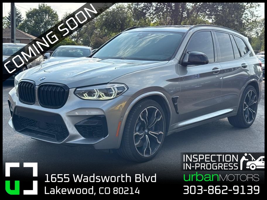 Gray 2021 BMW X3 M SUV / Crossover All-Wheel Drive 8-Speed Automatic