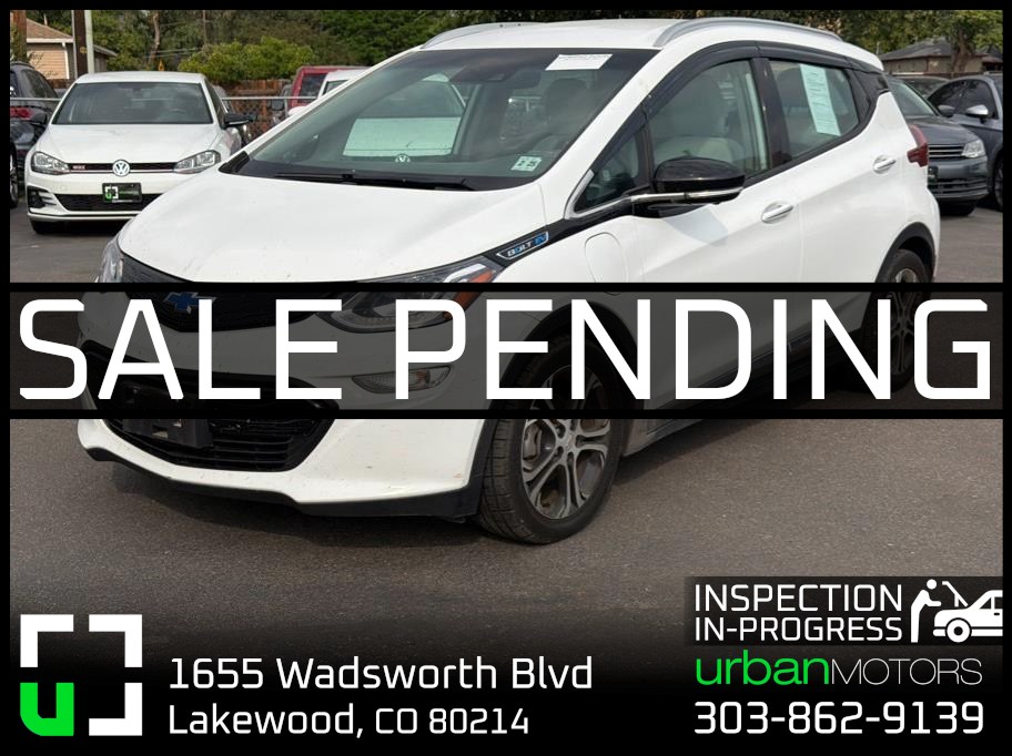 White 2020 Chevrolet Bolt EV Wagon Front-Wheel Drive Automatic