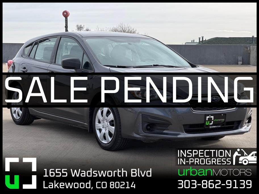 2018 Subaru Impreza 2.0i Hatchback AWD