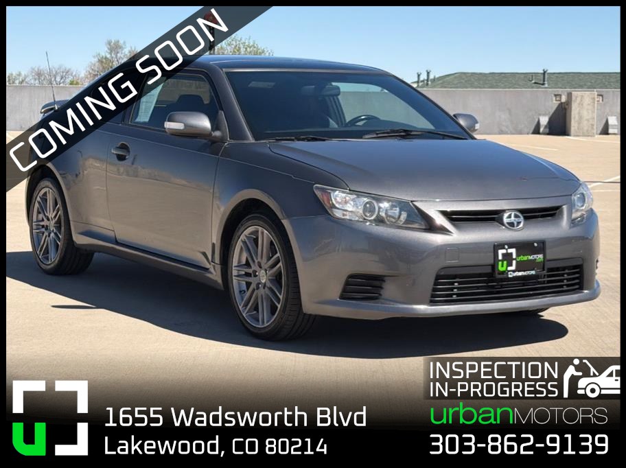 Gray 2012 Scion tC Base Coupe Front-Wheel Drive 6-Speed Automatic Overdrive