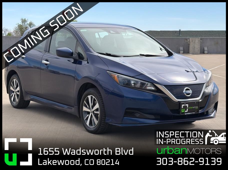 Blue 2020 Nissan LEAF S Plus FWD Hatchback Front-Wheel Drive Automatic