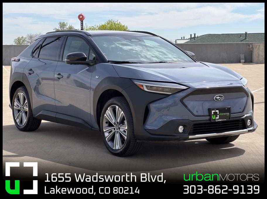 Gray 2023 Subaru Solterra Touring AWD SUV / Crossover All-Wheel Drive Automatic