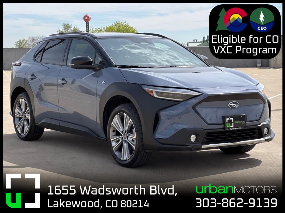 Gray 2023 Subaru Solterra Touring AWD SUV / Crossover All-Wheel Drive Automatic