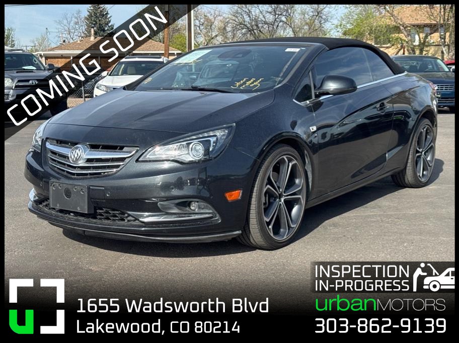 Black 2016 Buick Cascada Premium FWD Convertible Front-Wheel Drive 6-Speed Automatic Overdrive