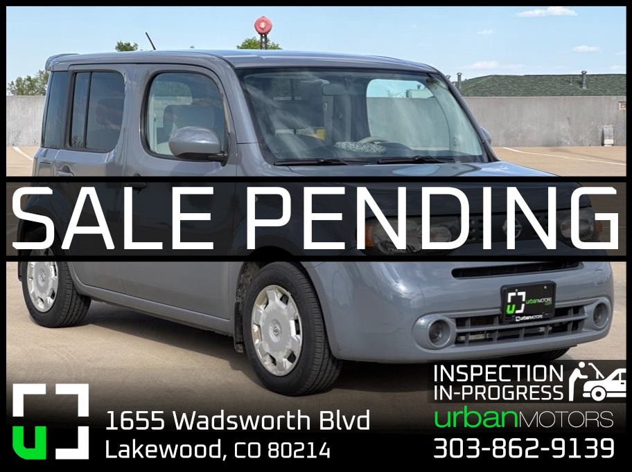 Gray 2014 Nissan Cube Wagon Front-Wheel Drive Continuously Variable Transmission