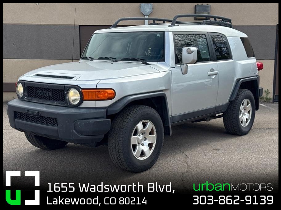 Silver 2007 Toyota FJ Cruiser 4WD SUV / Crossover Four-Wheel Drive Automatic