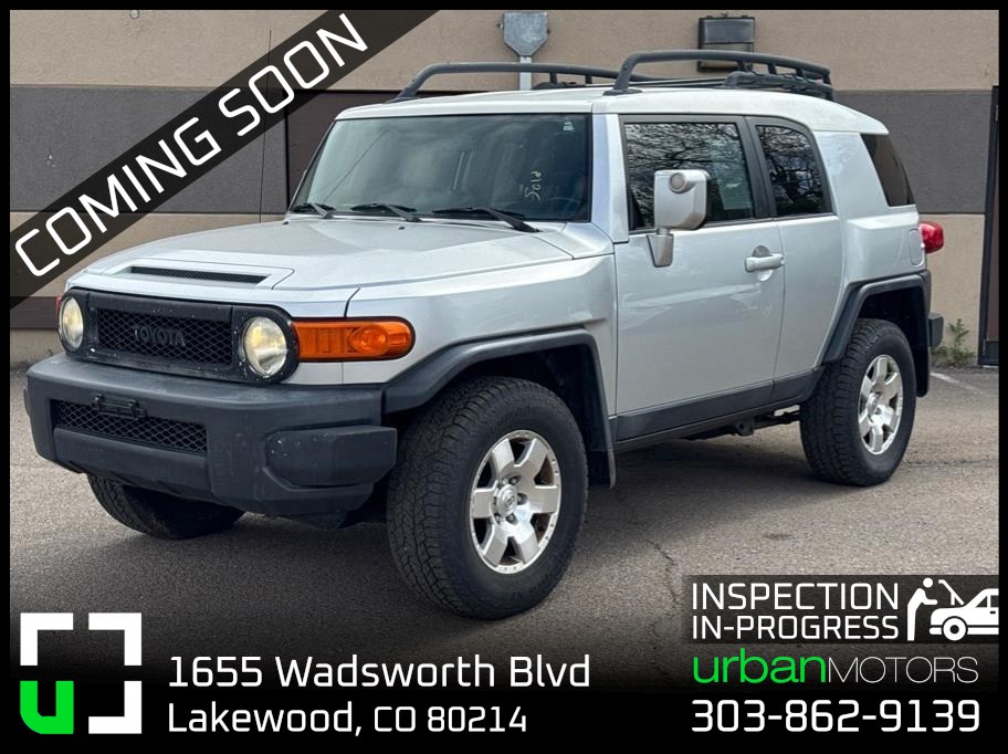 Silver 2007 Toyota FJ Cruiser 4WD SUV / Crossover Four-Wheel Drive Automatic