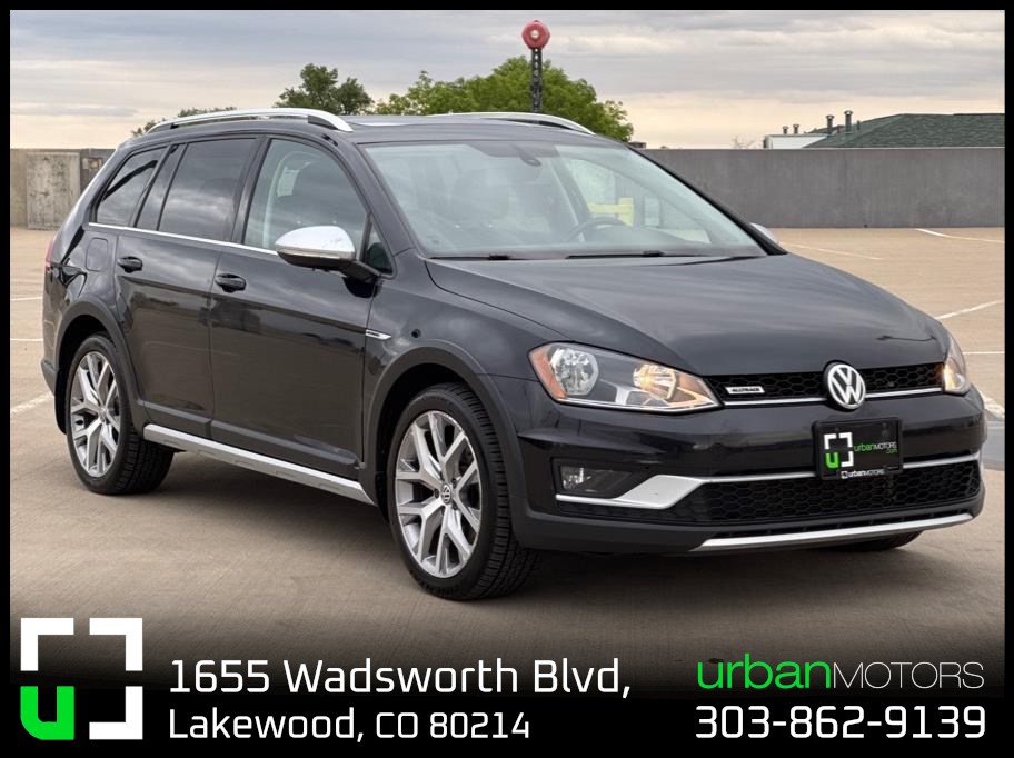 Black 2017 Volkswagen Golf Alltrack SEL 4Motion AWD Wagon All-Wheel Drive 6-Speed Dual Clutch