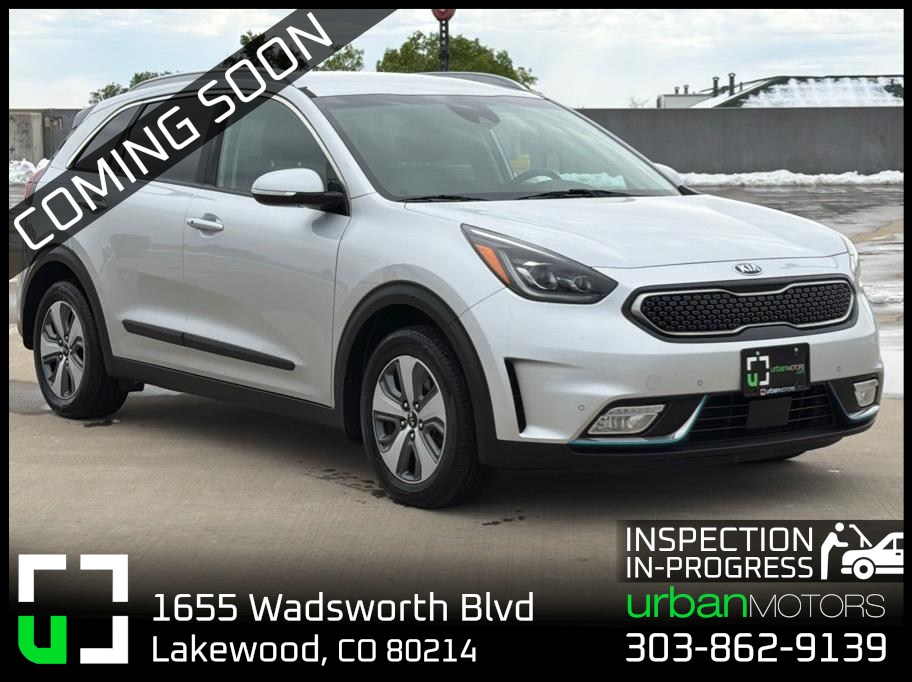 Gray 2019 Kia Niro Hybrid Plug-In EX Premium FWD SUV / Crossover Front-Wheel Drive 6-Speed Dual Clutch