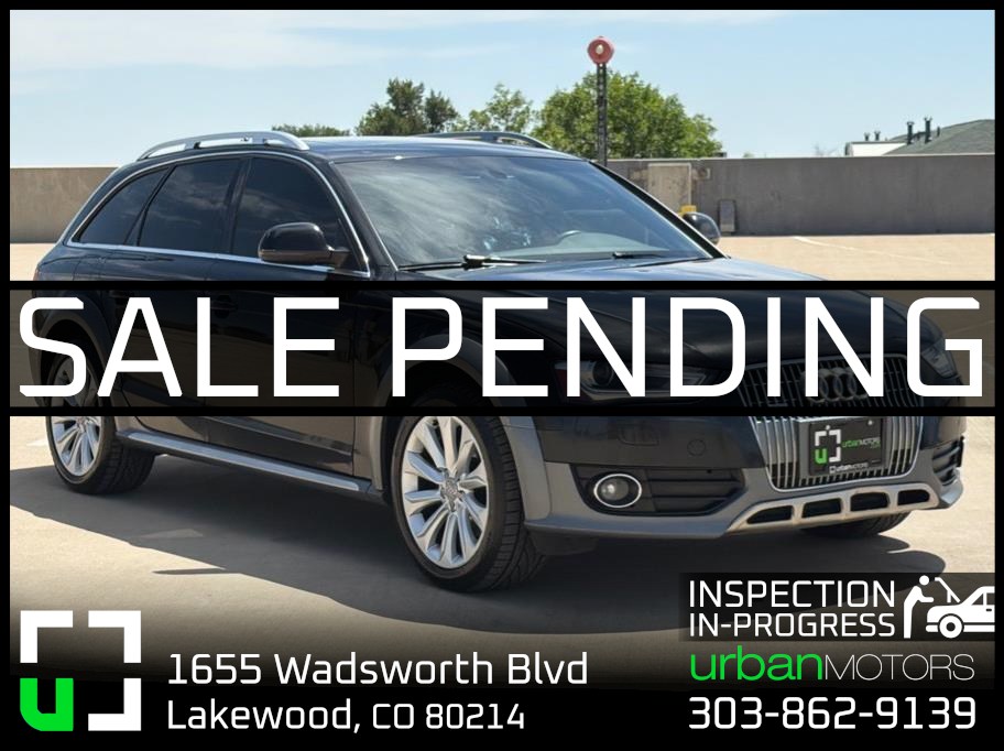 Black 2016 Audi A4 Allroad 2.0T quattro Premium Plus AWD Wagon All-Wheel Drive 8-Speed Automatic